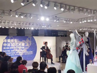 佛山周大福艺术文化中心中法3D艺术展酒会
